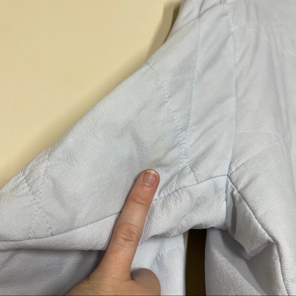 Basin + Range Puffer Coat Quilted Blue - Picture 10 of 12